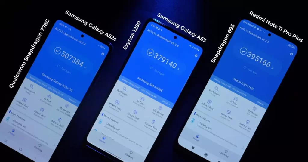 Samsung Galaxy A53 Benchmark