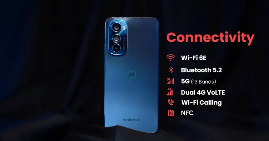 Motorola Edge 30 Connectivity