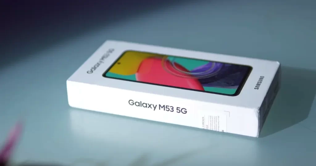 Samsung galaxy M53 Unboxing