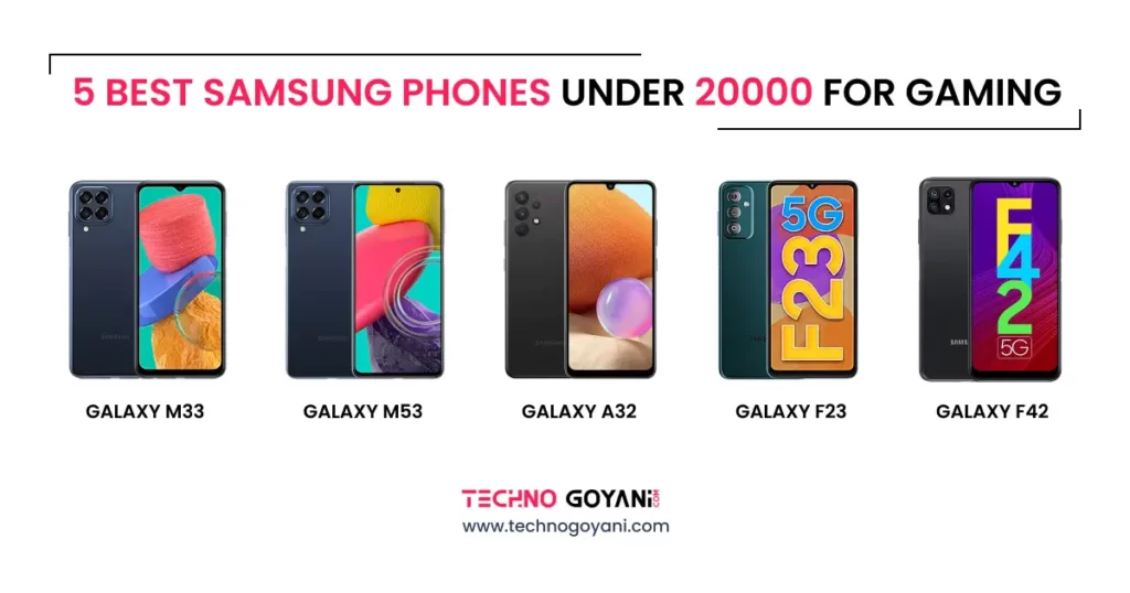 Best Samsung Phones Under 20000 For Gaming