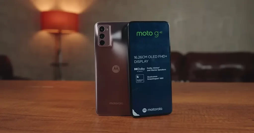 Motorola Moto G42 - Black Color Unboxing 