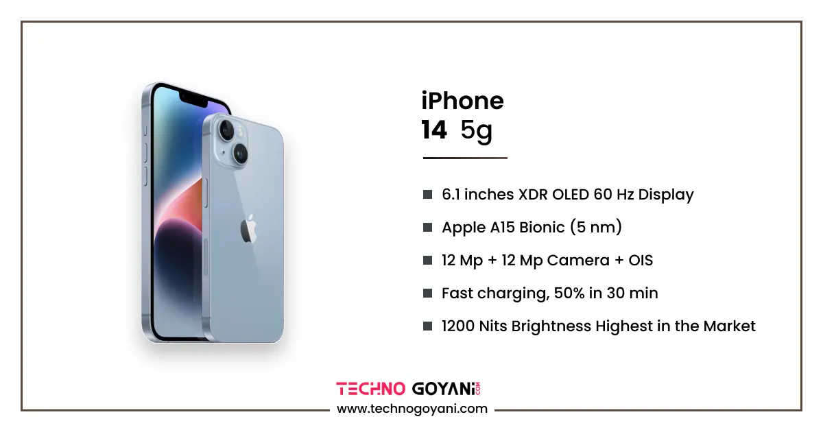 Apple IPhone 14 Detailed Specifications Techno Goyani apple-iphone-14-detailed-specifications-techno-goyani