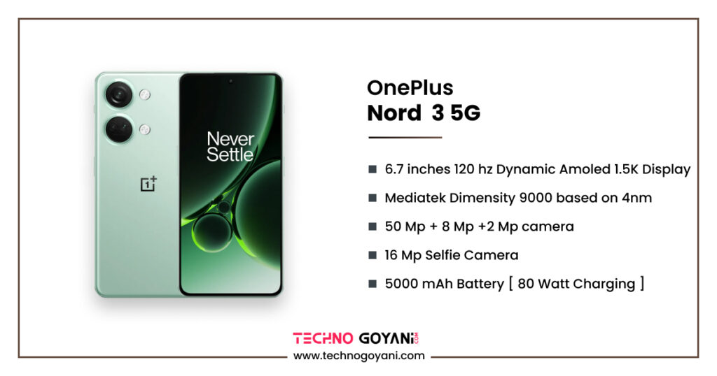Oneplus Nord 3 5G