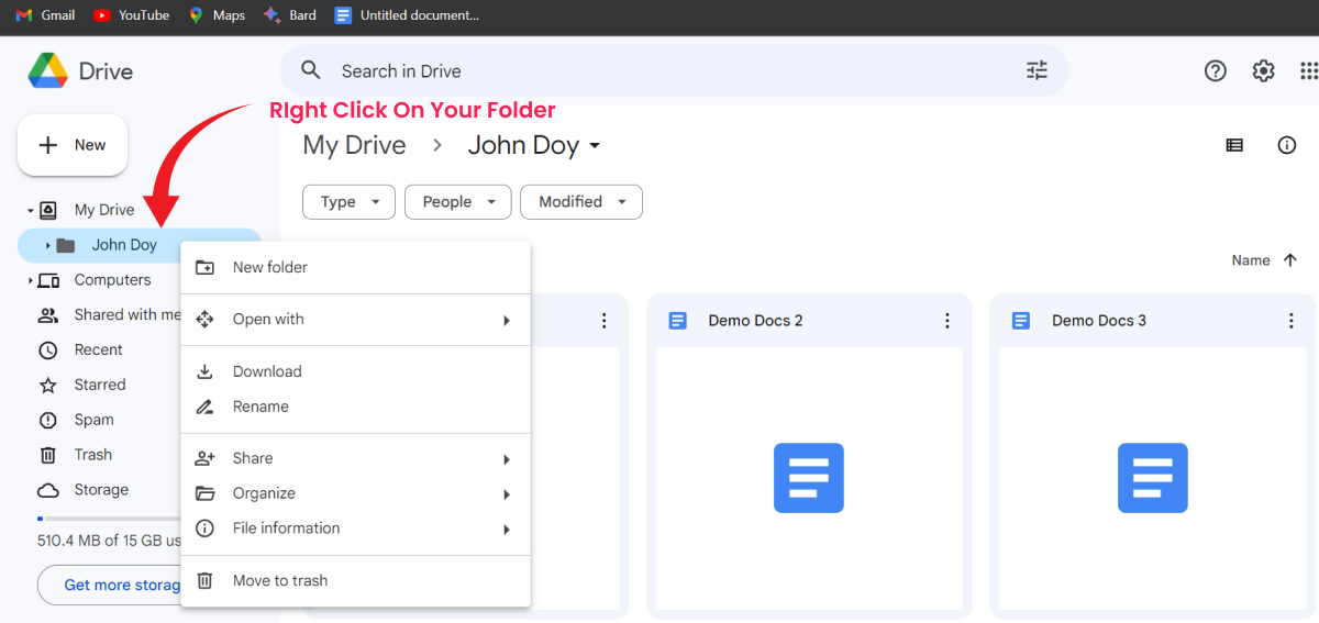 How To Share Multiple Google Docs At Once