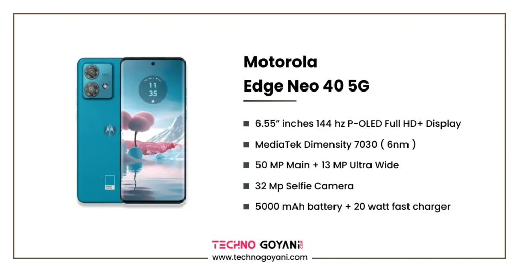 Motorola Edge Neo 40 5G