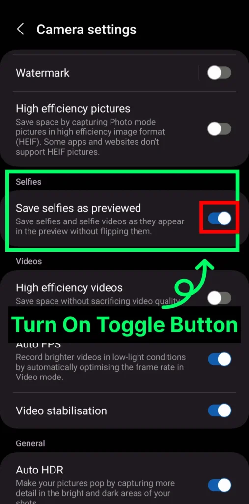How To Turn Off Mirror Image On Samsung [ Solved ] Techno Goyani