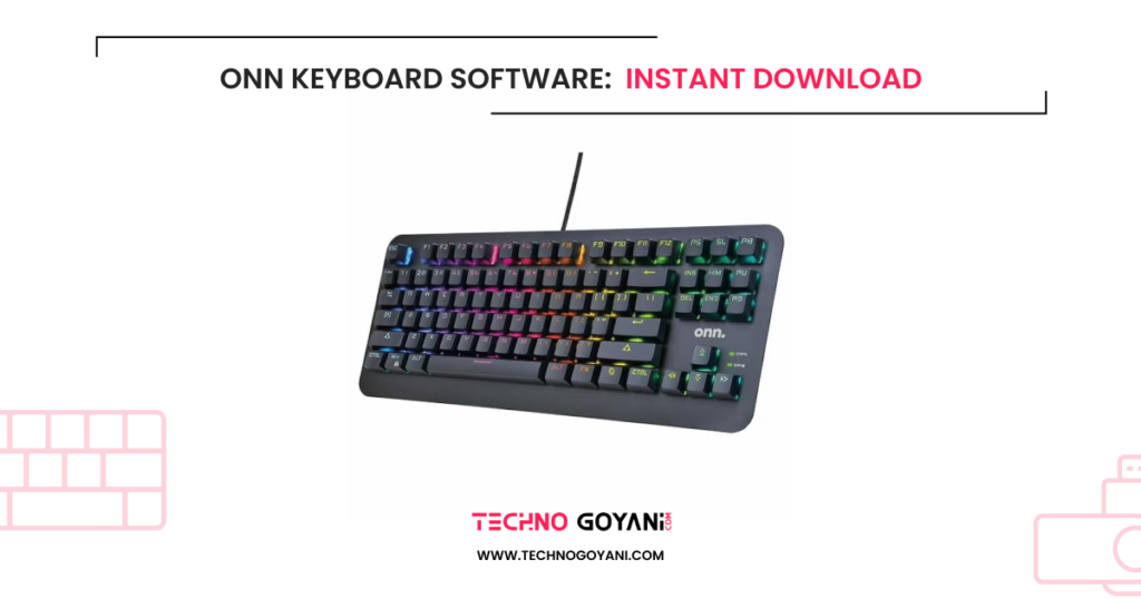 Onn Keyboard Software