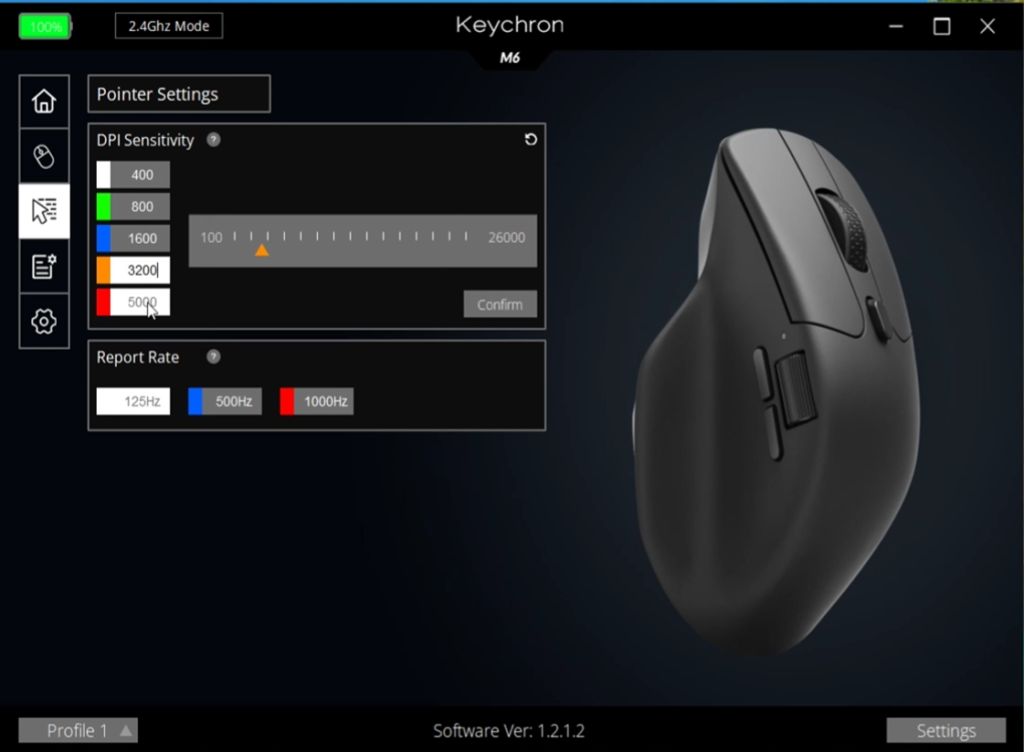 DPI Customization